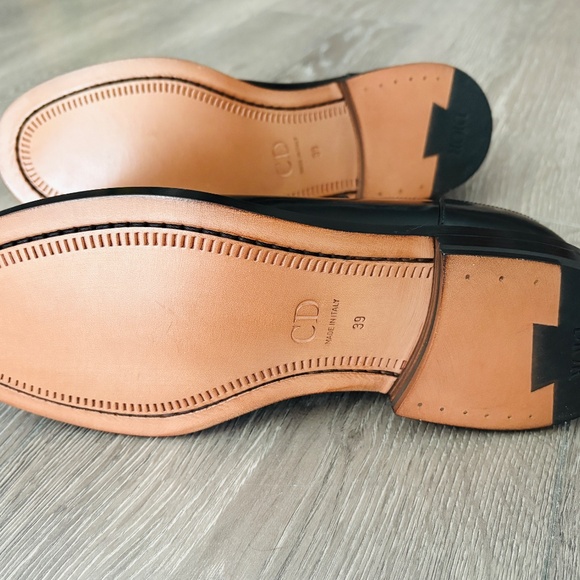 Dior | Black Leather Derby Shoe - Picture 4 of 5